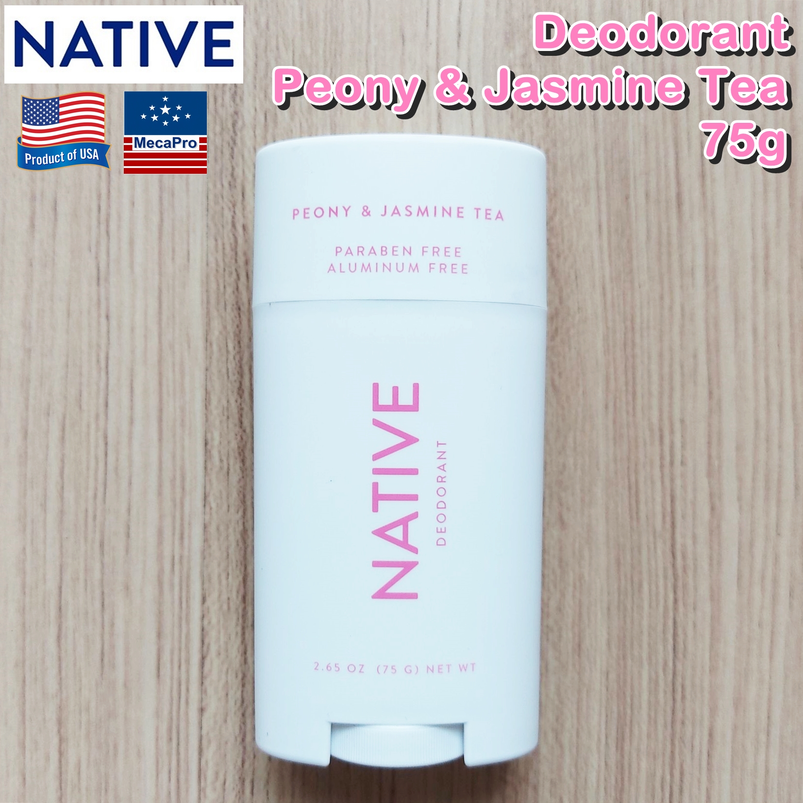 peony and jasmine tea native deodorant