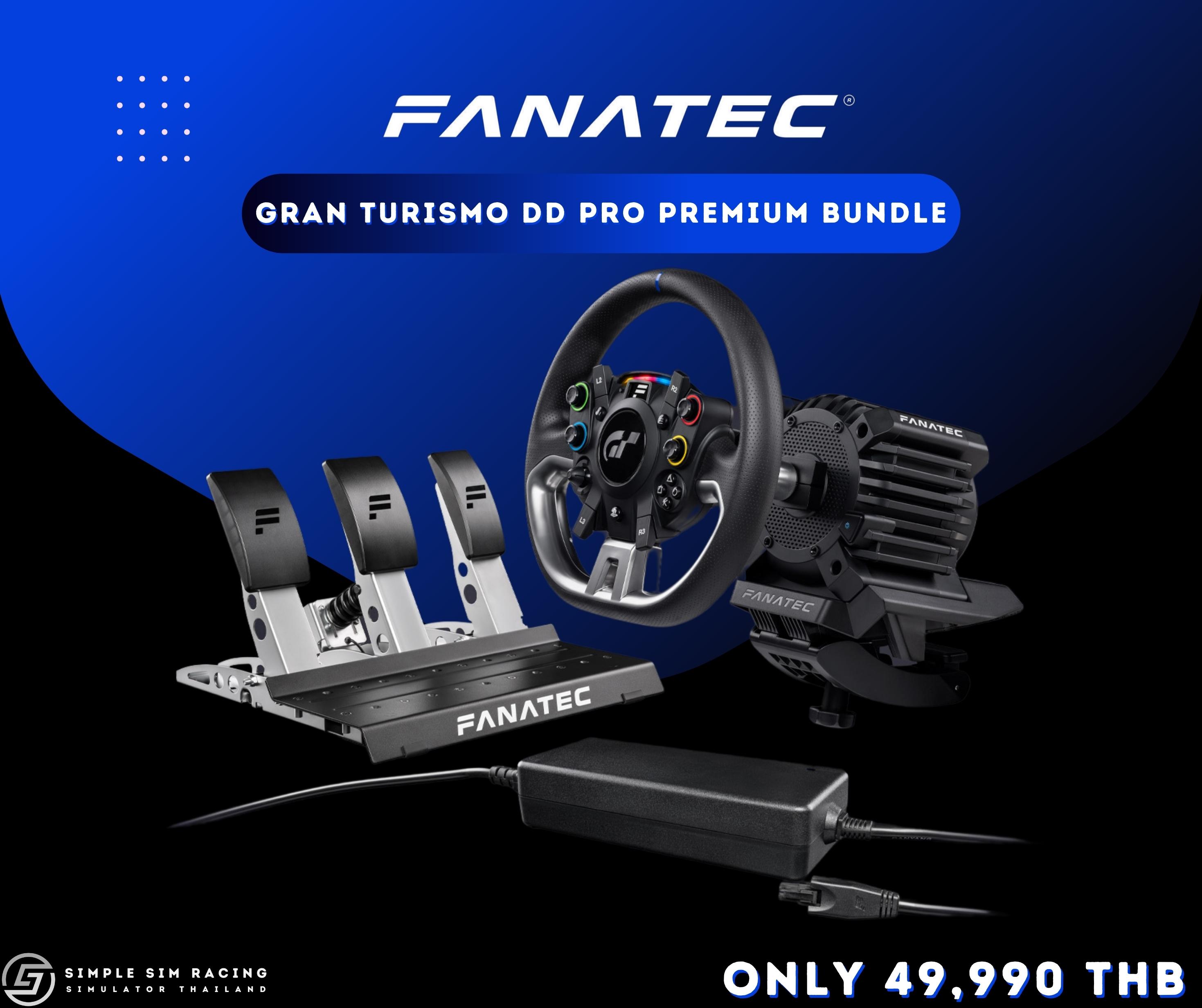 Fanatec Gran Turismo DD Pro Premium Bundle - SIMPLE SIM RACING ...