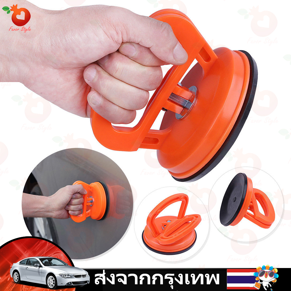 Big Size 5 inch น้ำยาล้างรถติดรถยนต์ Car Dent Remover Puller Auto Body Dent Removal Tools Super Strong Suction Cup Car Repair Kit Glass Metal Lifter Locking