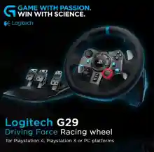 ภาพขนาดย่อของภาพหน้าปกสินค้าพวงมาลัย Logitech G29 + เกียร์ (ประกันศูนย์ 2 ปี)(Driving force racing wheel and shifter Logitech G29)(พวงมาลัย Logitech G29 + เกียร์)(พวงมาลัย Logitech G29) จากร้าน Monster Games บน Lazada ภาพที่ 4