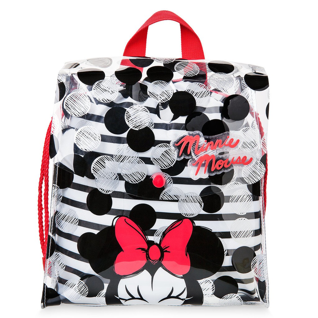 Minnie Mouse Swim Bag -- กระเป๋าเป้ใส่ของไปว่ายน้ำ ลายมินนี่ เมาส์ สินค้านำเข้า Disney USA แท้ 100% ค่ะ