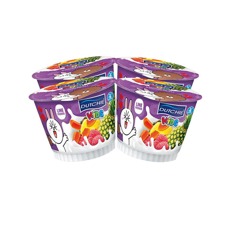 ดัชชี่ โยเกิร์ต รสผลไม้รวม 80 กรัม x 4 กล่อง/Dutchy Yoghurt Mixed Fruit 80 g. X 4 boxes