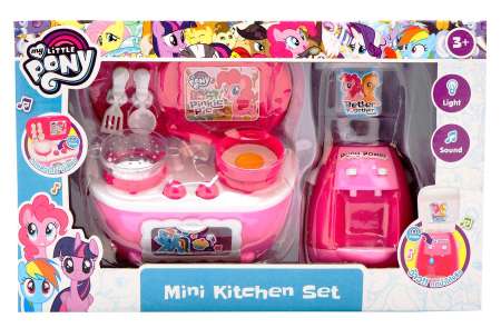 POWERTOY ชุดครัวมินิ โพนี่ ลายลิขสิทธิ์แท้ ขนาด ย 27*ก 8*ส 17 ซม.
