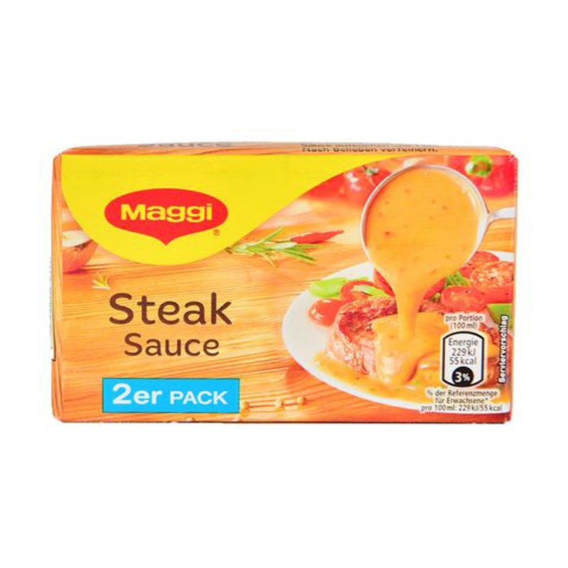 แม็กกี้ซอสสเต็ก 37 กรัม x 2/Maggi Steak Sauce 37 G X 2 Lazada.co.th