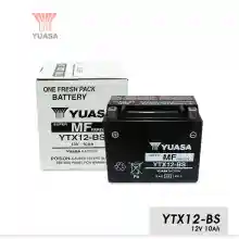 ภาพขนาดย่อของภาพหน้าปกสินค้าแบต BIGBIKE แบตเตอรี่ BIGBIKE แบตมอเตอร์ไซค์ บิ๊กไบค์ YUASA YTX12-BS 12V 10Ah จากร้าน BB Battery บน Lazada ภาพที่ 5