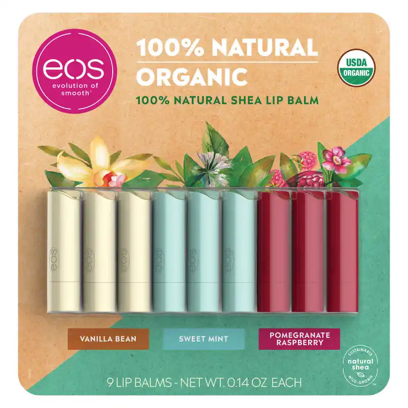 ภาพสินค้า(1 แท่ง) eos All Natural Lip Balm ลิปบาล์ม จากธรรมชาติ สินค้าจากอเมริกาค่ะ จากร้าน HealthyPlus1234 บน Lazada ภาพที่ 1