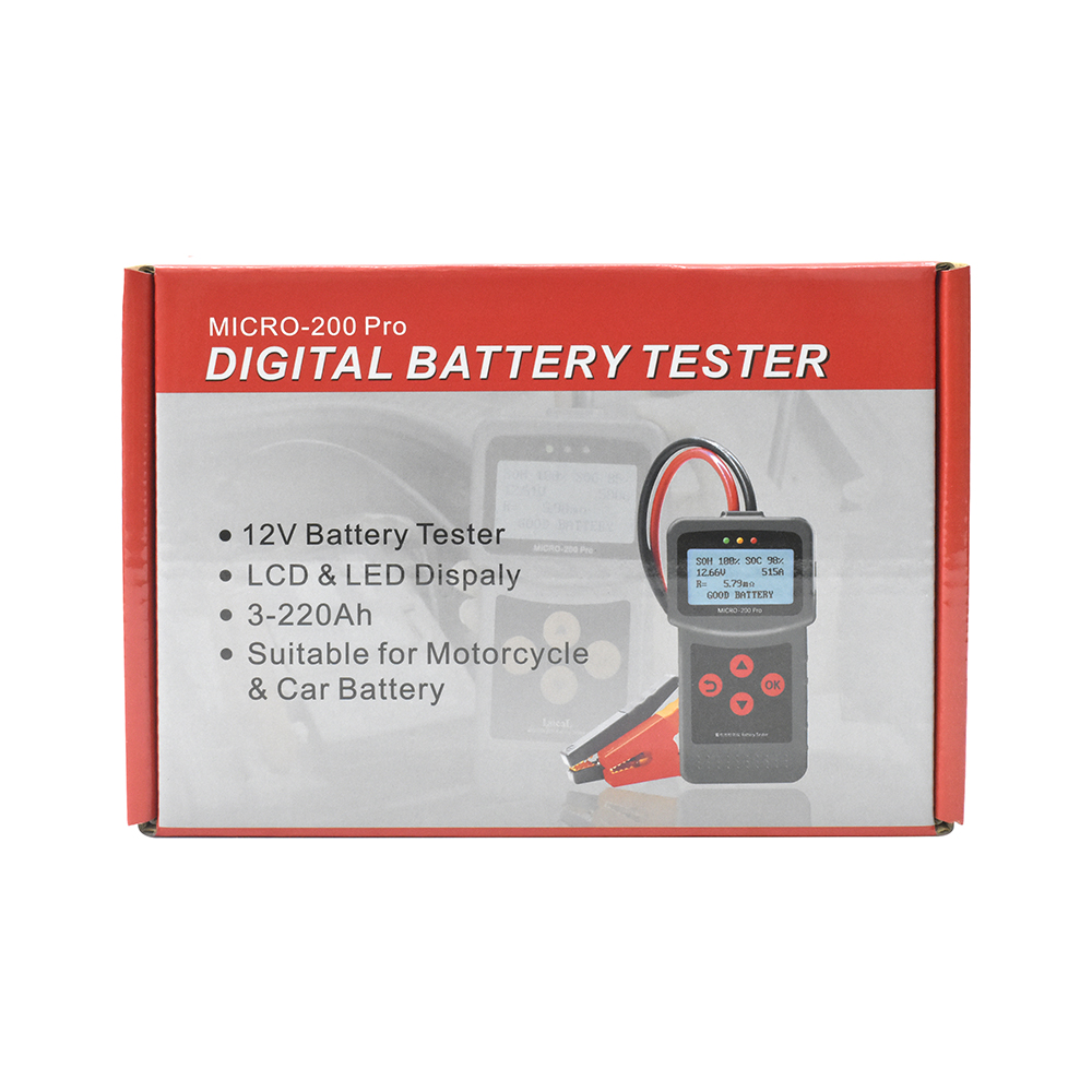 Lancol Micro200Pro Motorcycle Battery CCA Tester For 4220AH In Stocks