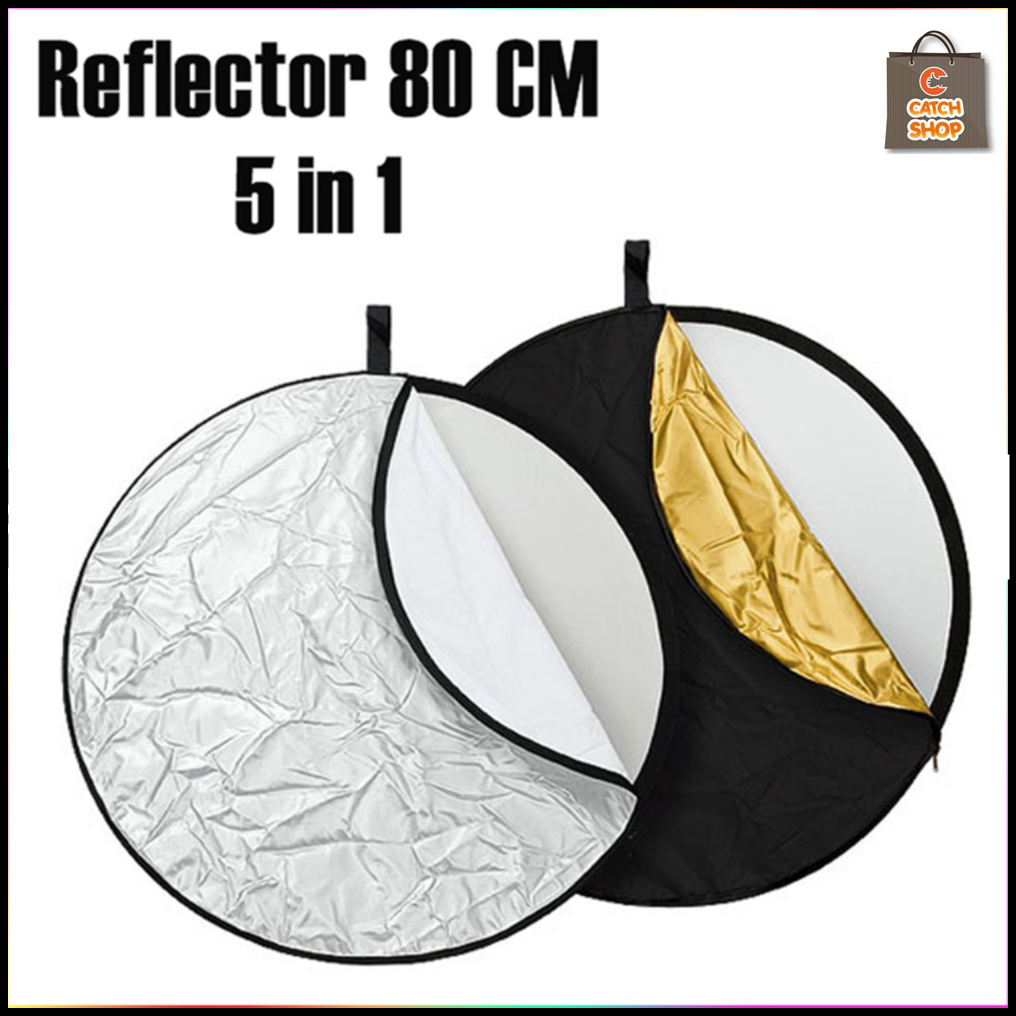 REFLECTOR 80 CM 5 IN 1 แผ่นรีเฟรก 80 CM
