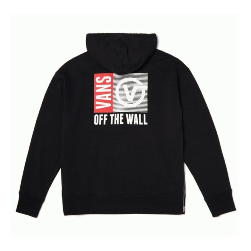 เสื้อฮูดVANS AP REDBOX CV OS BLACK สินค้ามีประกันแท้ Vans store shop