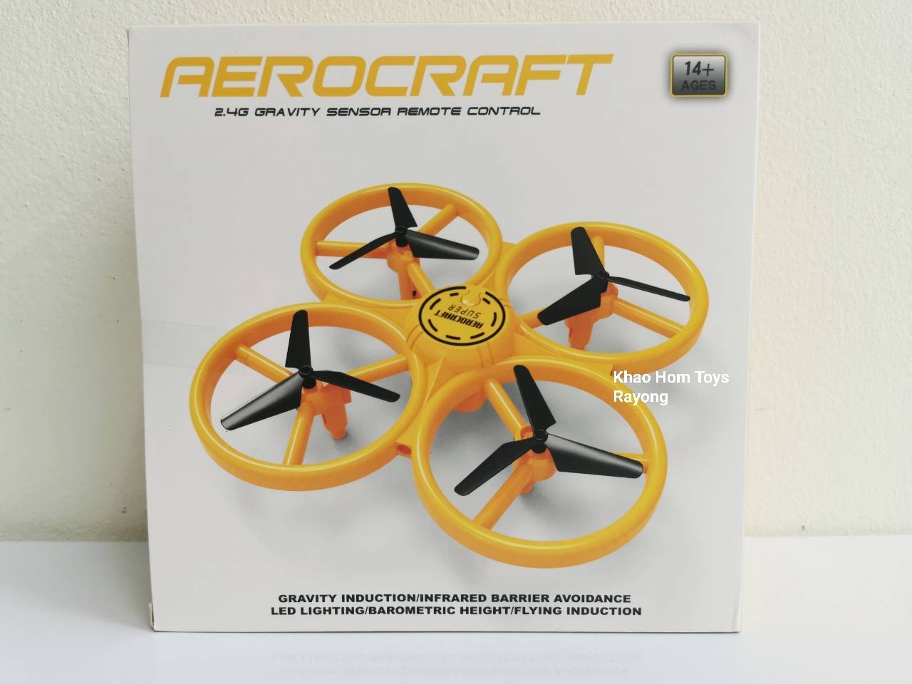 โดรนของเล่นตกไม่แตก Aerocraft 2.4 G Gravity Sensor Remote Control