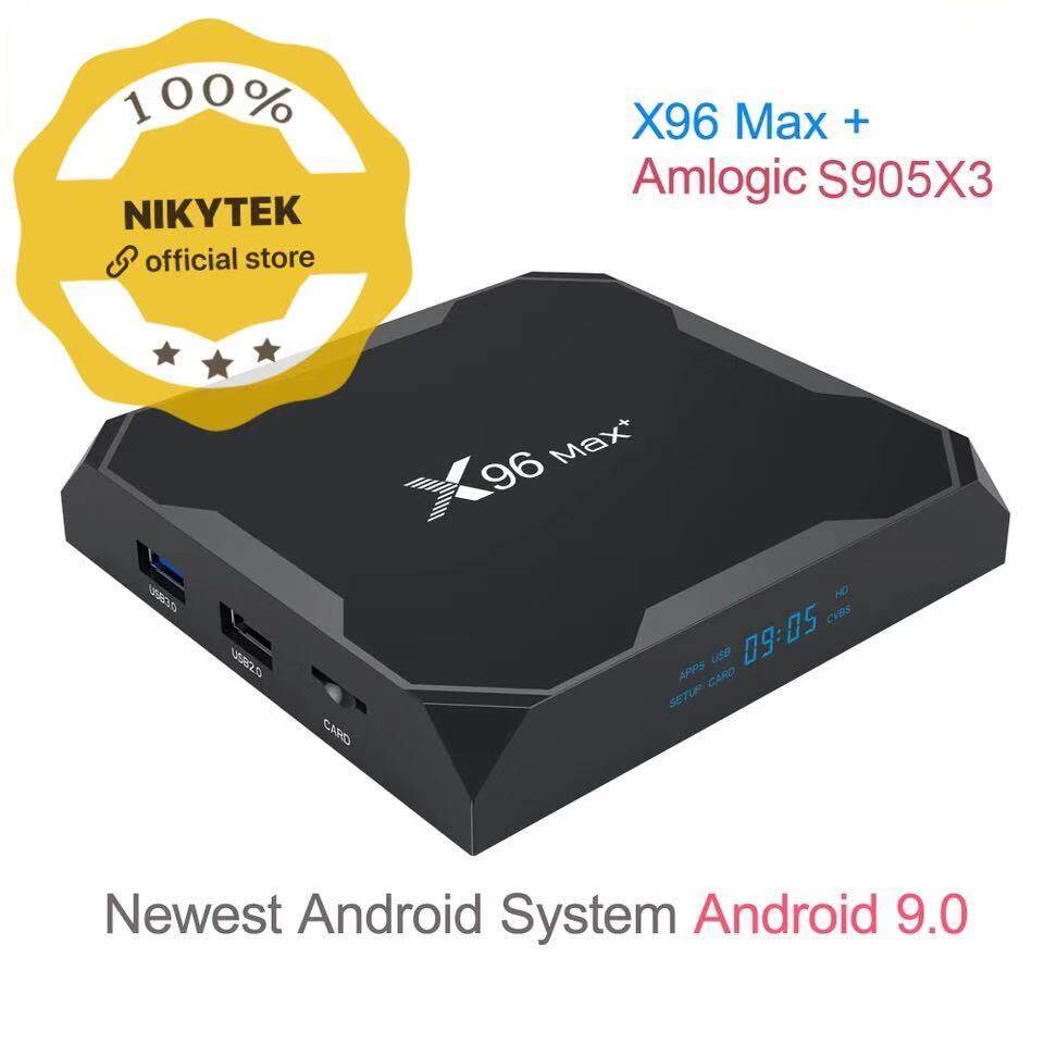 X96Max Plus(32GB ROM ) แรม 4GB / 32GB รุ่นใหม่ CPU S905X3 รองรับ5G รุ่นใหม่ปี2020แรงมากๆ