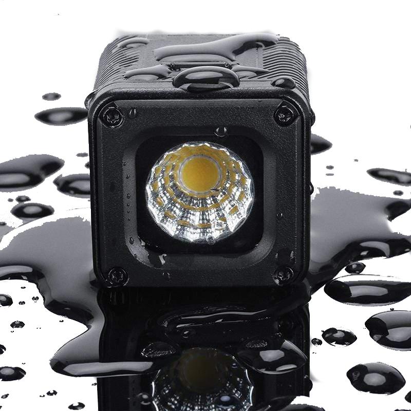 Ulanzi L1 Versatile Mini LED Light Professional Waterproof Adventure LED Lighting for Smartphone Camera Drone Photography, Video, Underwater, Bike, Camping, Compatible for DJI Gopro Canon Nikon DSLR