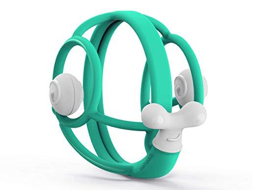  Mombella Snail Teether Rattle Blue 