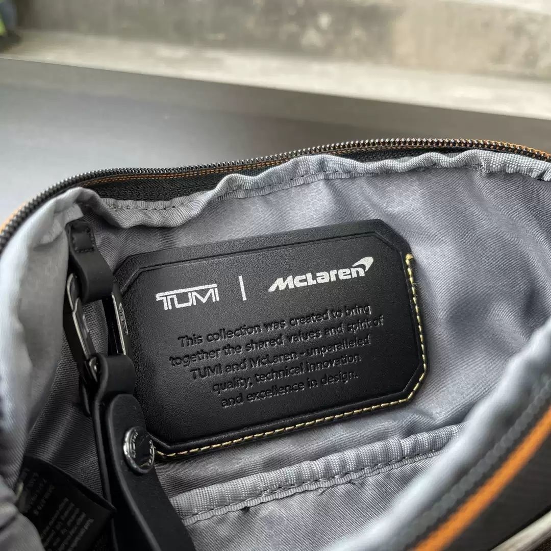 TUMI Free engraving of namesnew ng mens waist bag McLaren McLaren joint