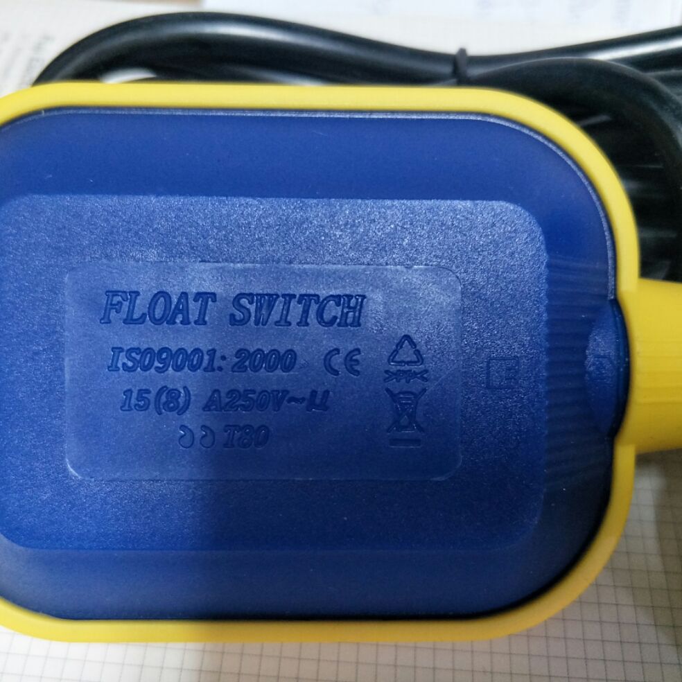 FLOAT SWITCH สวิทซ์ลูกลอยไฟฟ้า 220v สายยาว 3ม. สินค้าใหม่พร้อมส่ง