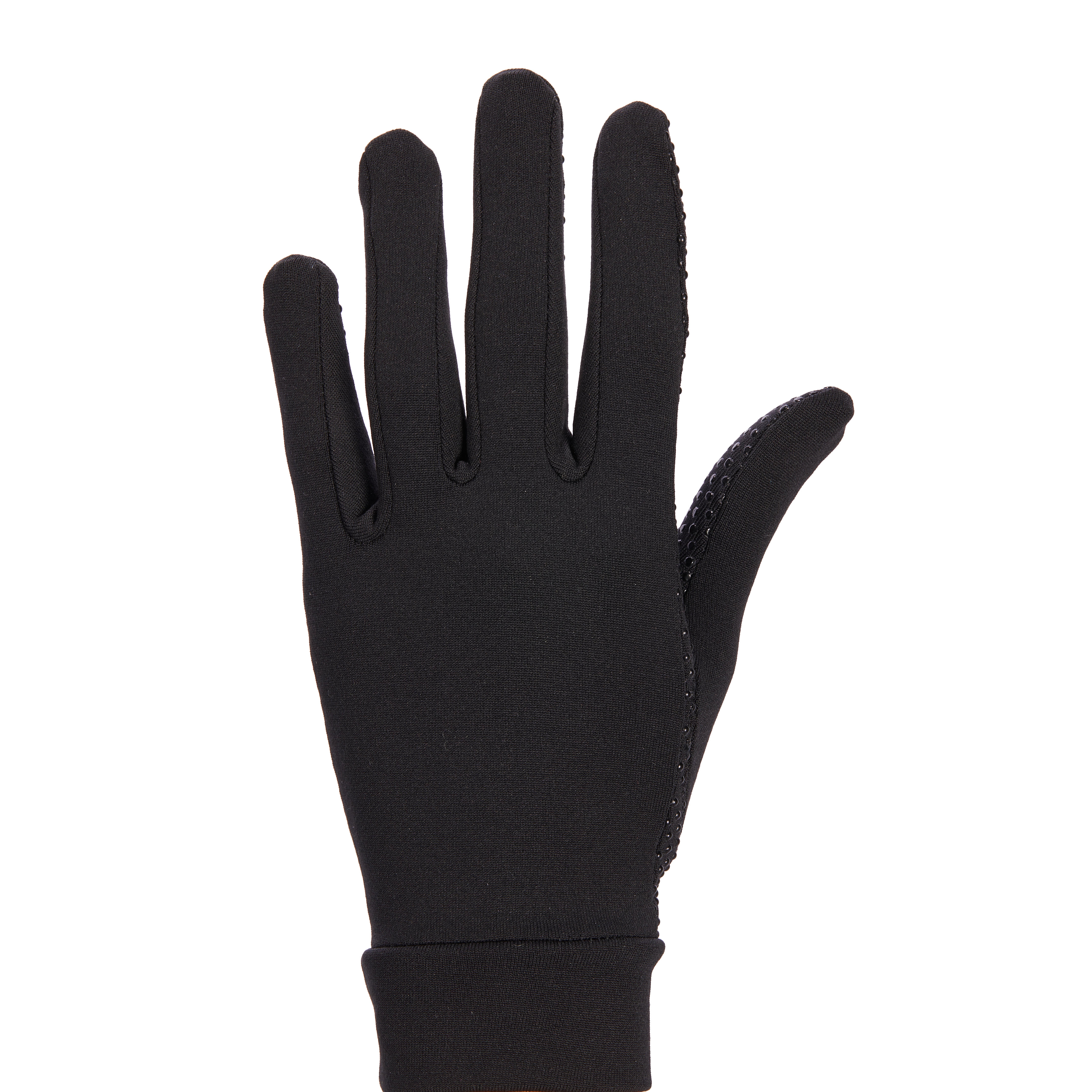 [[คุณภาพดี]] ถุงมือผู้หญิงสำหรับขี่ม้ารุ่น 140 (สีดำ)