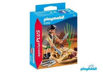 Playmobil 9359 Specials Plus Archeologist Figure เพลย์โมบิล สเปเชียลพลัส นักโบราณคดี(PM-9359)