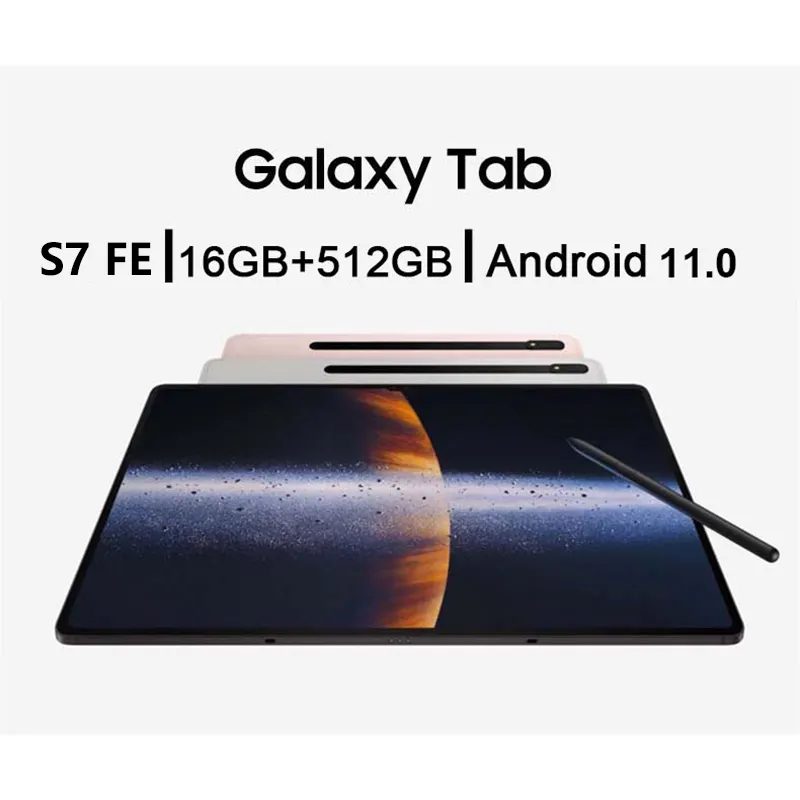 ภาพสินค้า2023ใหม่ Sansumg Galaxy Tab S7 FE 10.4 นิ้ว แท็บเล็ตถูกๆ Tablet โทรได้ Full HD แท็บเล็ตราคาถูก Andorid 11.0 แท็บเล็ตโทรได้ 4G/5G หน่วยประมวลผล 11-core แทปเล็ตของแท้2023 รองรับภาษาไทย แท็บเล็ตสำหรับเล่นเกมราคาถูก แท็บเล็ต จัดส่งฟรี จากร้าน Tablet computer บน Lazada ภาพที่ 8