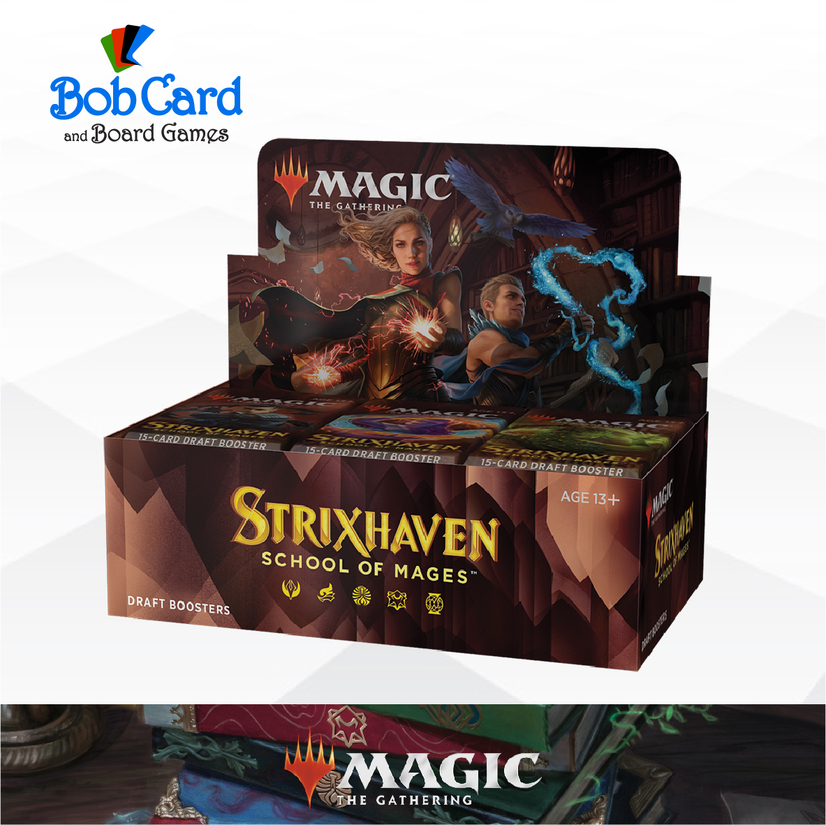 [MTG] Strixhaven (STX) - Draft Booster Box (Collectible card game / Magic the Gathering / การ์ดเกมเมจิค)