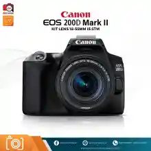ภาพขนาดย่อของภาพหน้าปกสินค้ากล้อง Canon EOS 200D MKII 18-55 is stm ( รับประกัน 1 ปี By AVcentershop ) จากร้าน avcentershop บน Lazada