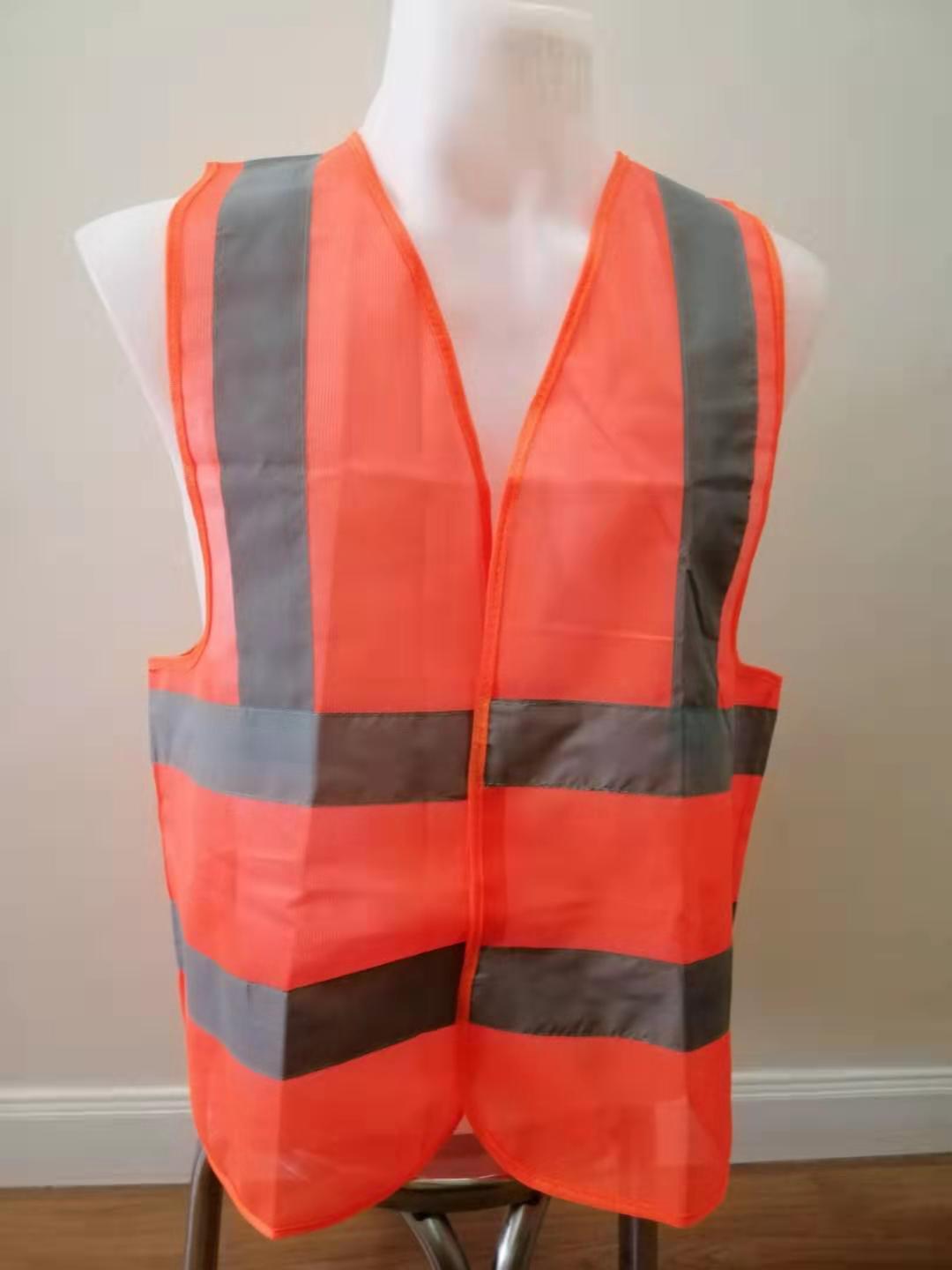 เสื้อกั๊กสะท้อนแสงเพื่อความปลอดภัย เสื้อกั๊กสะท้อนแสง Reflective Vest High Visibility Safety Vest