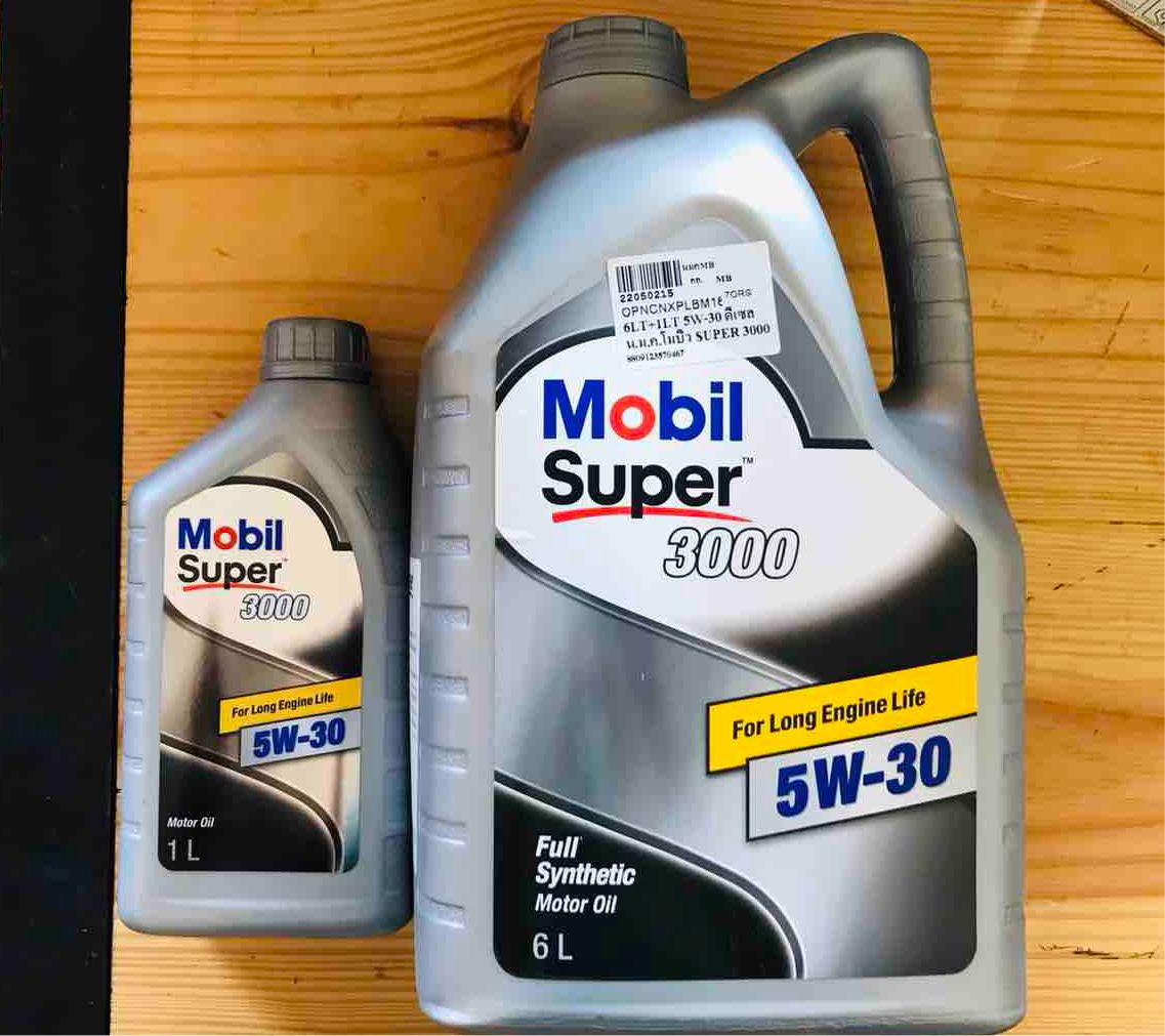 แนะนำ น้ำมันเครื่อง Mobil 5W-30 Super3000 (6+1L) - Joe Car Modification