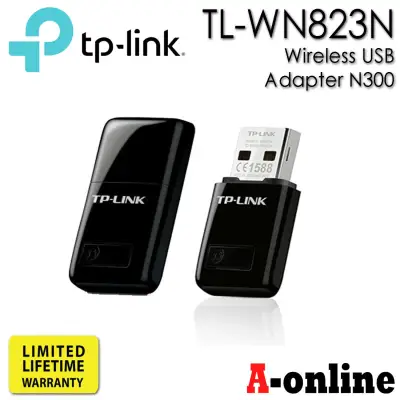 TP-LINK Wireless USB Adapter (TL-WN823N) N300/online