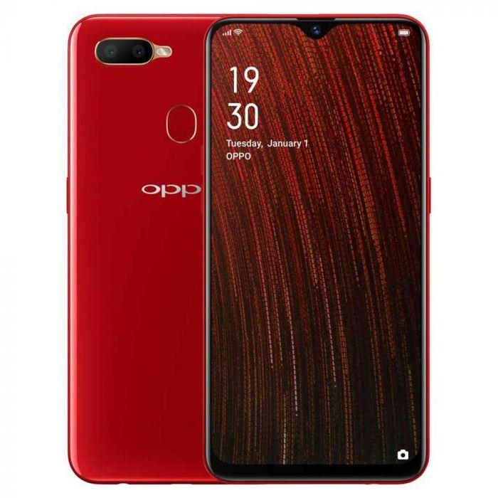 Oppo A5s Red สมาร์ทโฟน จอใหญ่ 6.2 นิ้ว ดีไซน์หยดน้ำ แบตฯอึด 4,230mah พร้อมกล้องหลังคู่