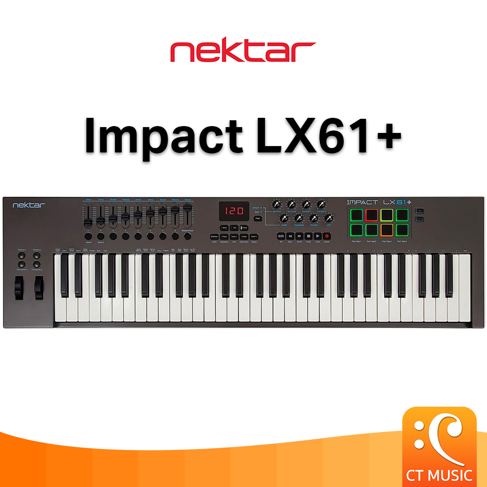 Nektar Impact LX61+ คีย์บอร์ดใบ้ | Lazada Thailand