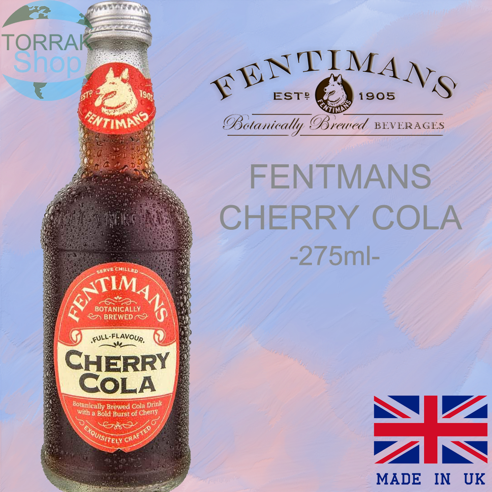 Fentimans Cherry Cola เฟนติแมนส์ เชอร์รี่ โคล่า 275มล.