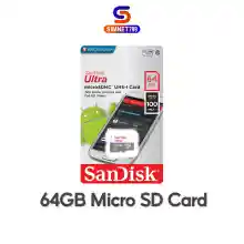 ภาพขนาดย่อของภาพหน้าปกสินค้าSanDisk Ultra Micro SDcard Class10 32GB 64GB SD Card เมมโมรี่การ์ด กล้องวงจรปิดไร้สาย จากร้าน SimNet789 บน Lazada
