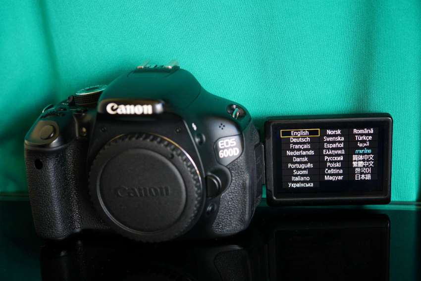 Canon EOS Rebel T3i EOS 600D Body Only Kiss X5 ตัวกล้อง Black Body ตัว