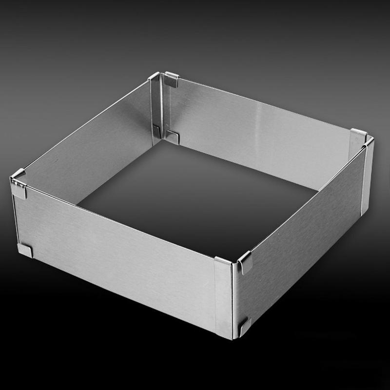 Stainless Steel Cake Ring Handmade Diy Pastry Moulding Decoration