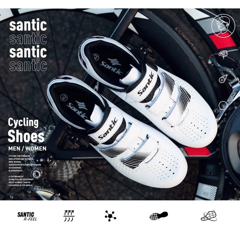 โปรโมชั่น รองเท้าปั่นจักรยาน เสือหมอบ Santic รุ่น WS20012 ลดกระหน่ำ รองเท้า ปั่น จักรยาน เสือหมอบ รองเท้า ปั่น จักรยาน เสือ ภูเขา รองเท้า ปั่น จักรยาน แบบ ลำลอง รองเท้า ผ้าใบ ปั่น จักรยาน