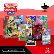 ภาพขนาดย่อของภาพหน้าปกสินค้ารวมเกมฮิต NINTENDO SWITCH GREATESTHITS VOL.2 จากร้าน 4LEMENTS บน Lazada ภาพที่ 1