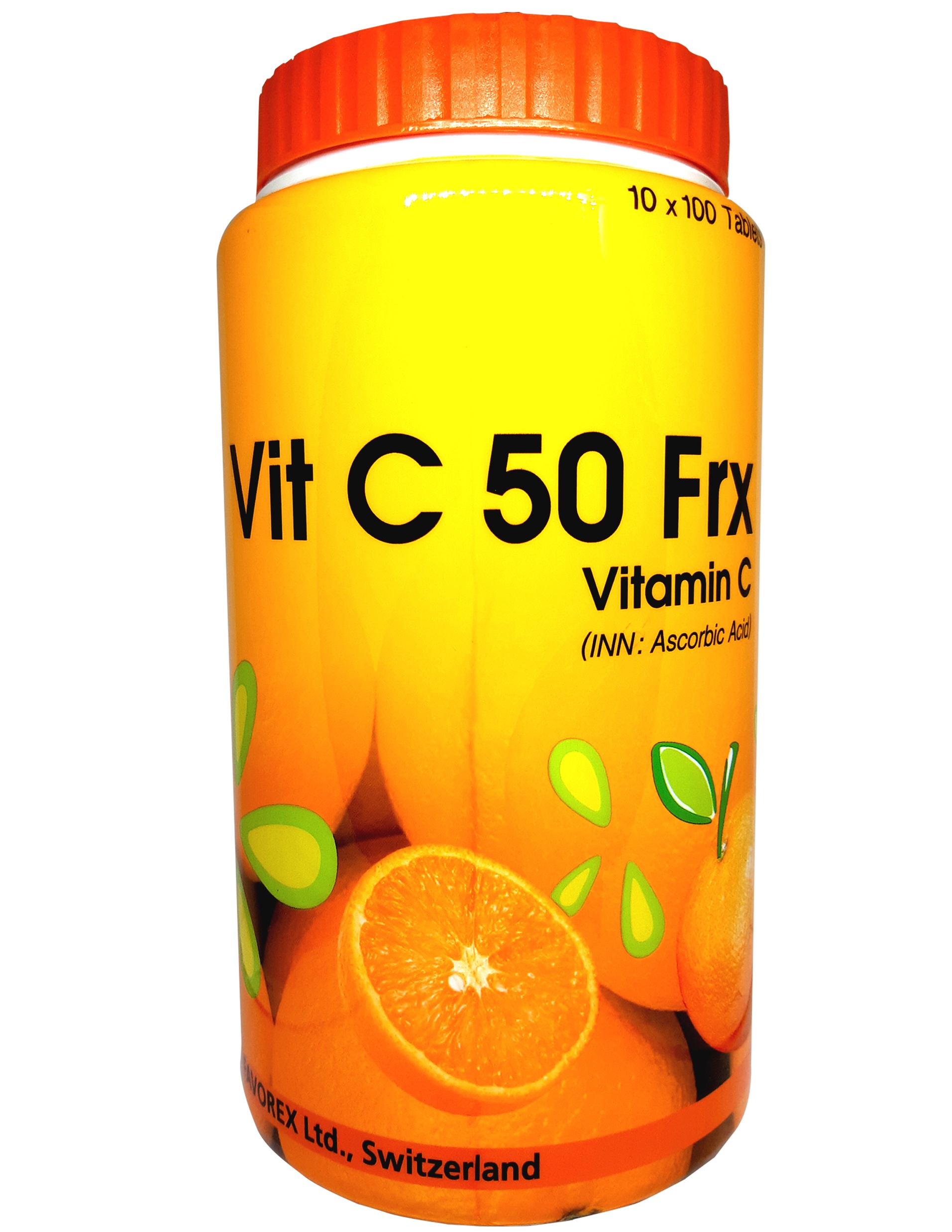 (1000 เม็ด) ของแท้ ราคาโรงงาน วิท ซี 50 เอฟอาร์เอ็กซ์ วิตามิน ซี (Vit C