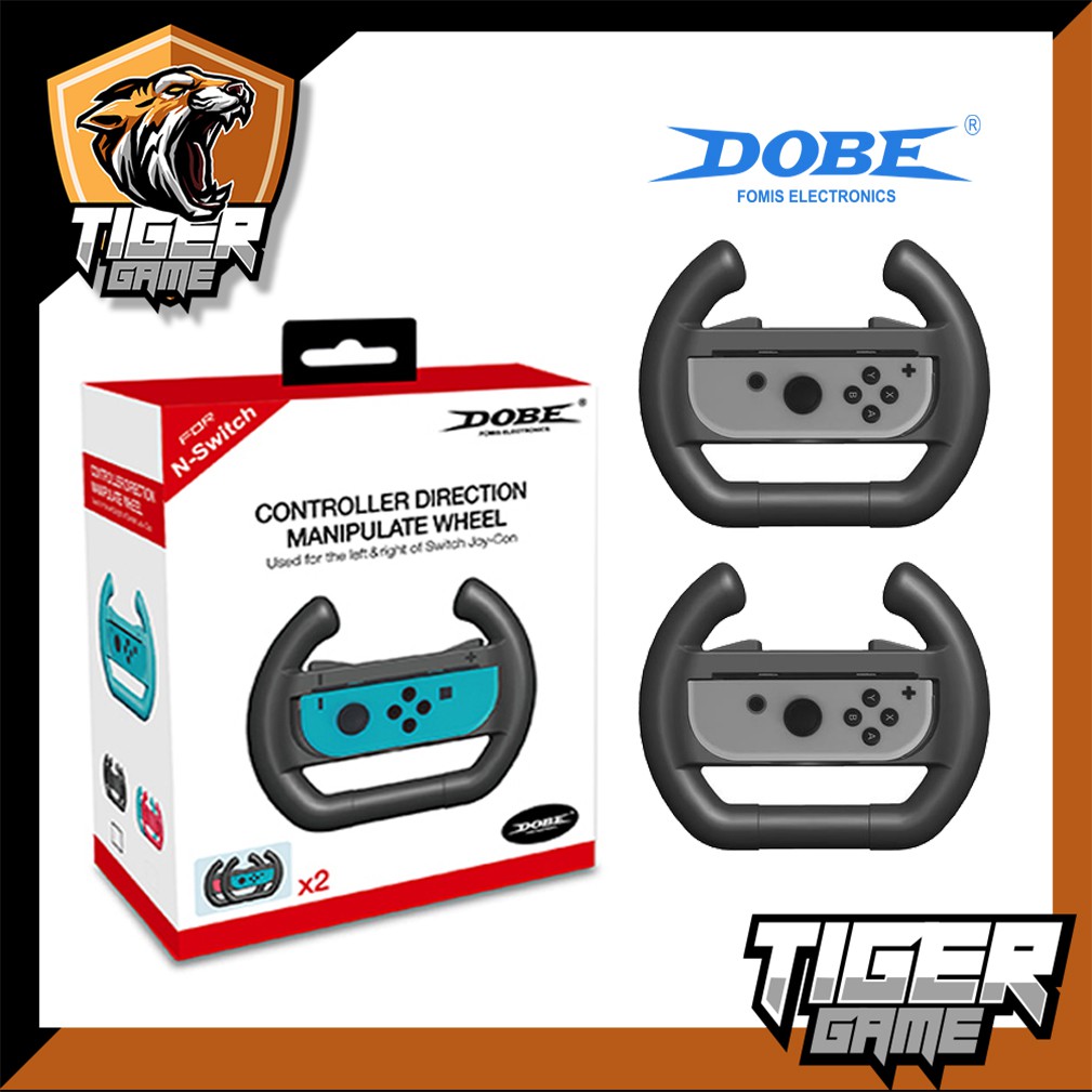 พวงมาลัย Dobe Joy-Con Nintendo Switch (Dobe Switch Controller Direction Manipulate Wheel)(พวงมาลัย joy-con)(ที่จับจอยคอน switch)