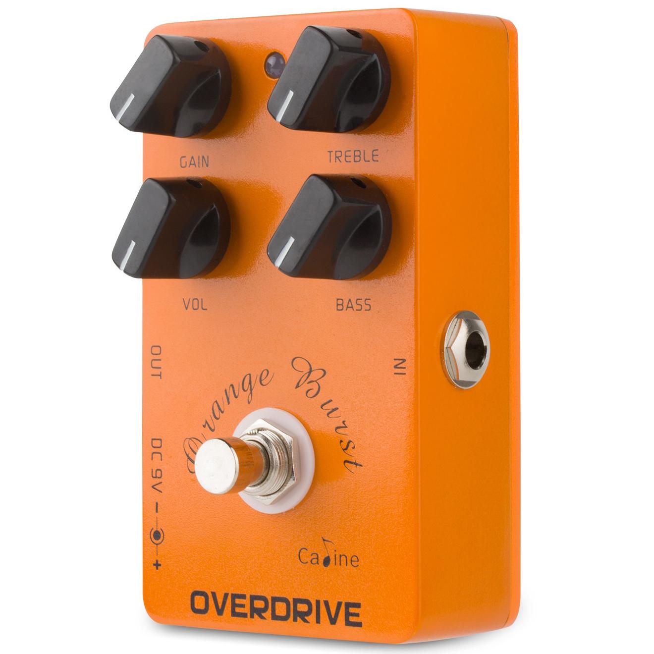 Caline เอฟเฟคกีตาร์ เสียงแตก Overdrive รุ่น CP18 (Orange Burst