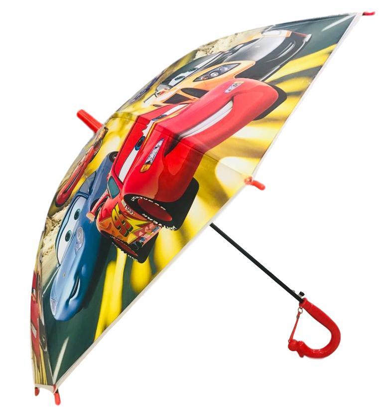Disney Pixar Cars Umbrella Rain and Sun UV Protection 84 cms wide for kids ร่มการ์ตูน Disney Pixar Cars กันฝนและกันแดดสำหรับเด็กกว้าง 84 ซม