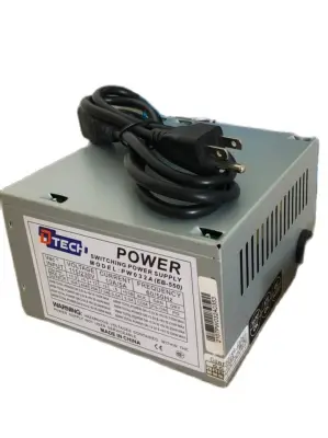 Power Supply 550Watts. / Power Dtech 550W PW032A (EB-550) / พาวเวอร์ซัพพลาย 550 วัตต์ (สินค้าเปิดใบกำกับภาษีได้)