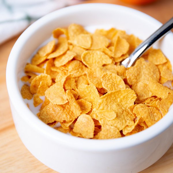 Waitrose Essential Corn Flakes 500g. เวทโทรส เอสเซนเชี่ยล คอร์น เฟลกส์