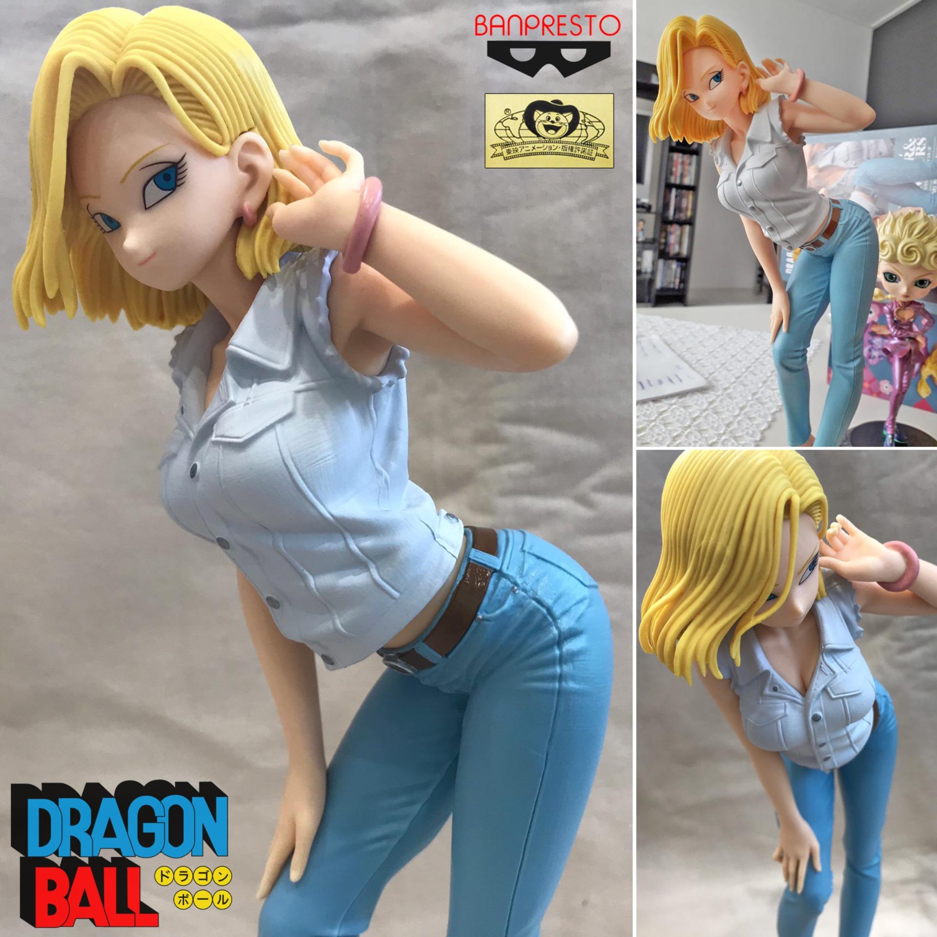 Model โมเดล งานแท้ 100% แมวทอง Banpresto จากการ์ตูน Dragon Ball Z ดราก้อนบอล แซต Glitter & Glamours Android 18 มนุษย์จักรกล หมายเลข 18 Ver Figure ฟิกเกอร์ Anime ของขวัญ Gift อนิเมะ การ์ตูน มังงะ Doll ตุ๊กตา คอลเลกชัน สั่งและนำเข้าจากญี่ปุ่น manga