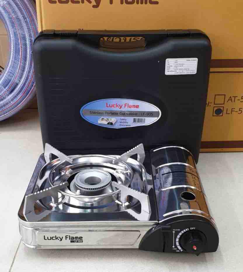 ?? ส่งด่วน Kerry ฟรี ?? LUCKY FLAME เตาแก๊สกระป๋อง ไม่รวมแก๊ส รุ่น LF-90S