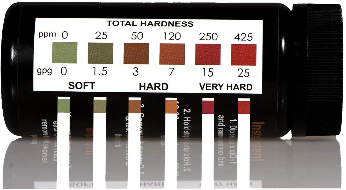 JNW Direct Water Total Hardness Test Strips, 150 Strip MEGA Pack, Best