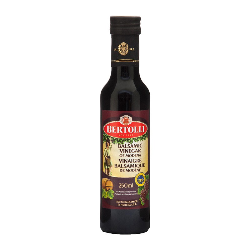 Bertolli Balsamic Vinegar 250 ML น้ำส้มสายชู Balsamic 250ml.อาหาร น้ำ ...