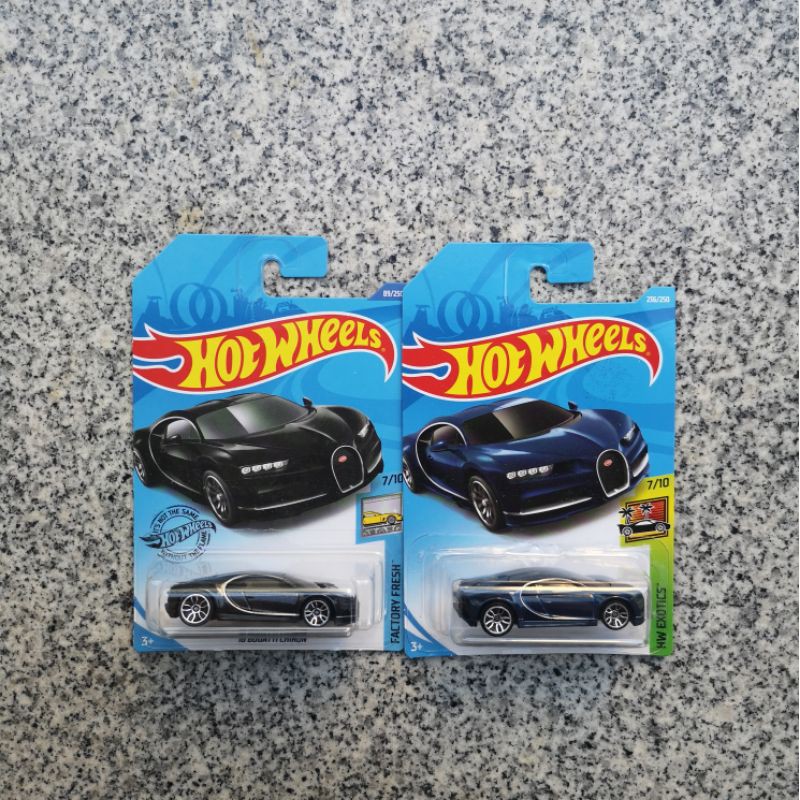 Hotwheels Bugatti Chiron สีดำ