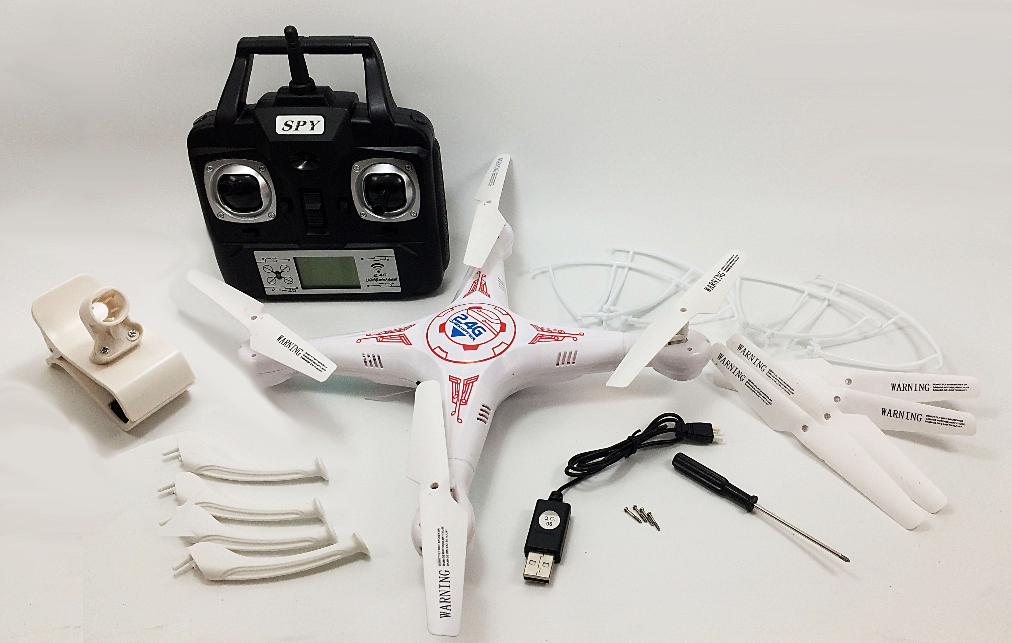 Remote Control Quadcopter DM005 RC Drone 2.4Ghz 4CH Gyro Explorers with