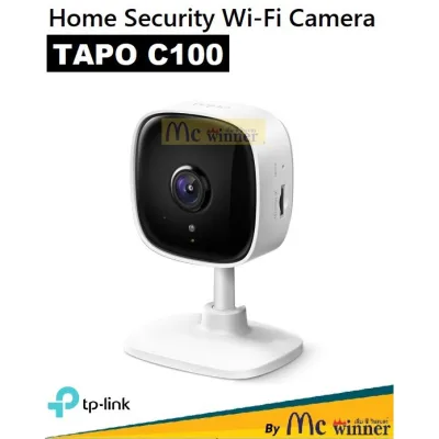 IP-CAMERA (ไอพีคาเมร่า) TP-LINK TAPO C100 - HOME SECURITY WI-FI CAMERA - รับประกัน 2 ปี
