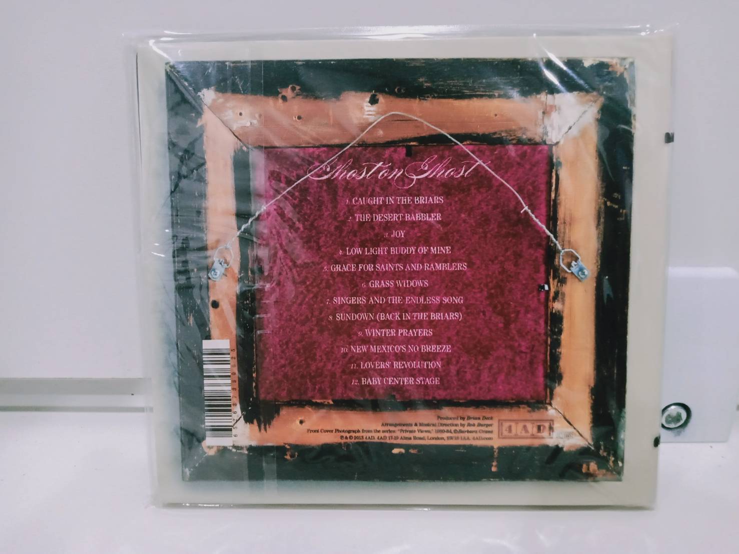1CD MUSIC ซีดีสากลIRON AND WINE GHOST ON GHOST (C16K99) musicC ThaiPick