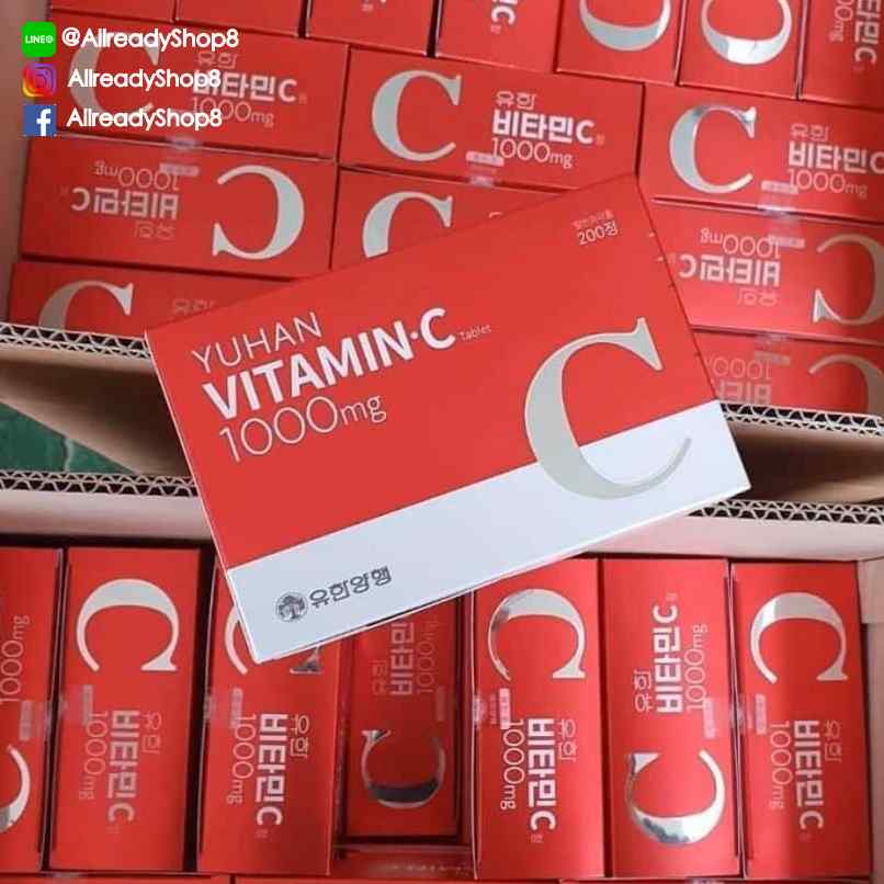 Yuhan Vitamin C 1000mg 100 เม ด ว ตาม นซ พ จ น Exo Exp 06 23 เสร มสร างส ขภาพ ง ายๆด วยว ตตาม น C Thecosmetique Thaipick